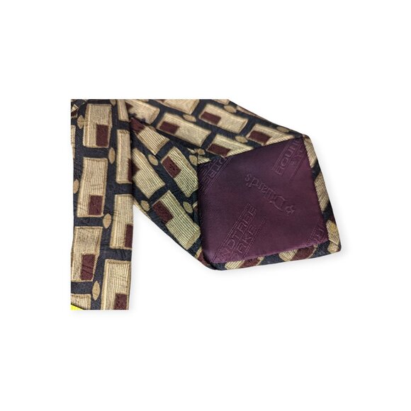 Roundtree & Yorke All Silk Men's Tie - Picture 8 of 8